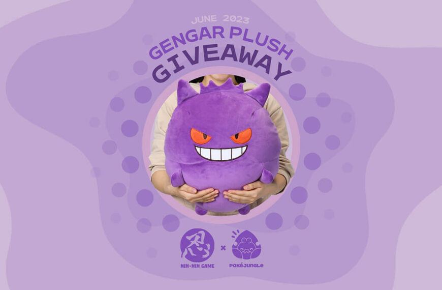 June Giveaway: Win a Gengar plushie!