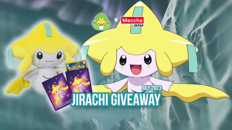 July Giveaway: Win a Jirachi plushie and card sleeves!