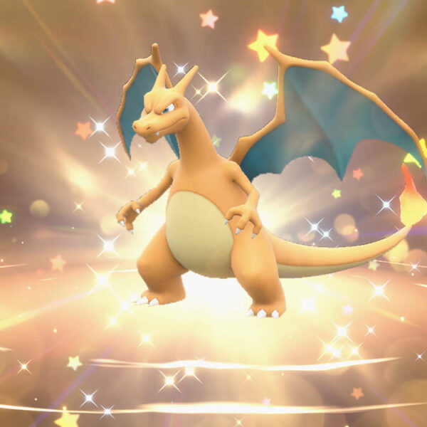 Receive a Dark Tera Type Charizard Mystery Gift in Pokémon Scarlet and Violet