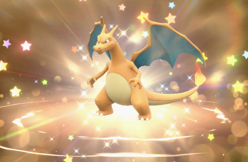 Receive a Dark Tera Type Charizard Mystery Gift in Pokémon Scarlet and Violet