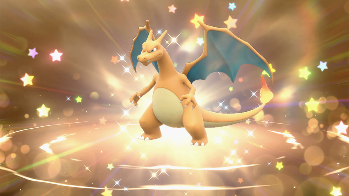 Receive a Dark Tera Type Charizard Mystery Gift in Pokémon Scarlet and Violet