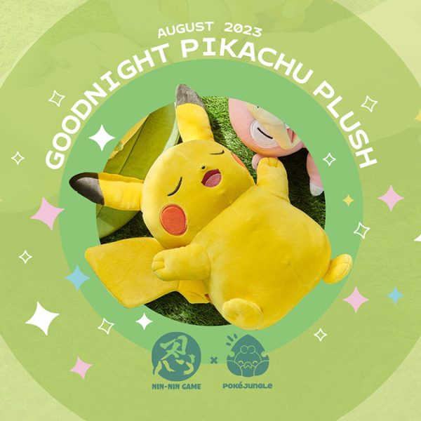 August Giveaway: Sleeping Pikachu plushie
