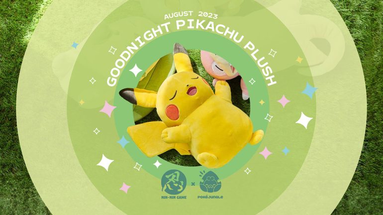 August Giveaway: Sleeping Pikachu plushie