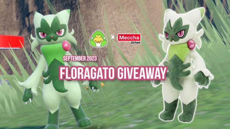 September Giveaway: Floragato plushie giveaway