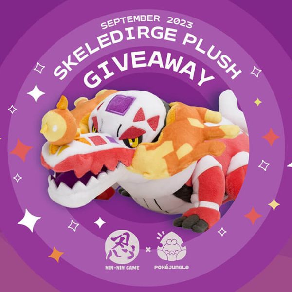 September Giveaway: Skeledirge plushie