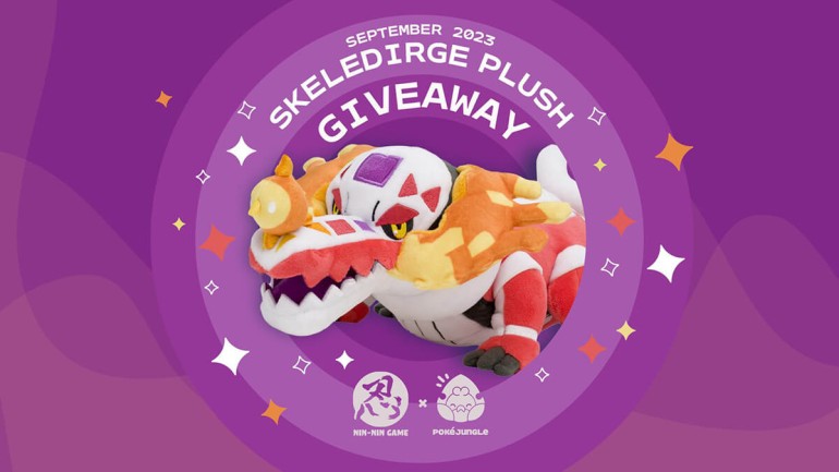 September Giveaway: Skeledirge plushie