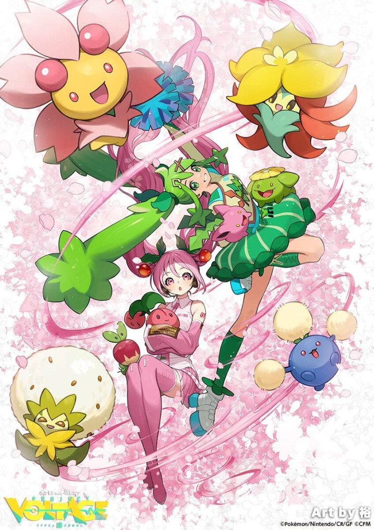 All Hatsune Miku Pokémon art and music videos from Project Voltage collab