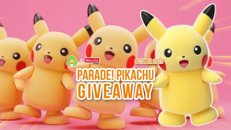 October Giveaway: Electronic Parade! Pikachu