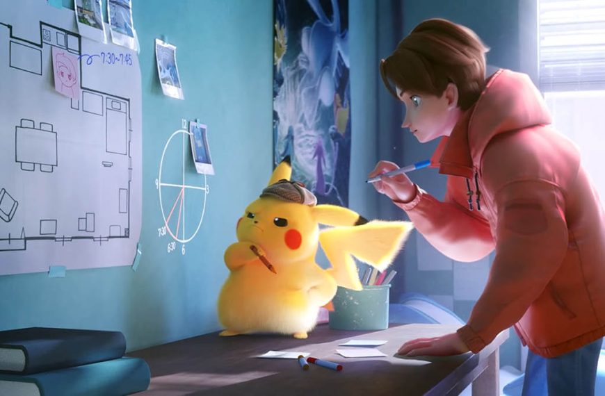 Watch the new animated Detective Pikachu short