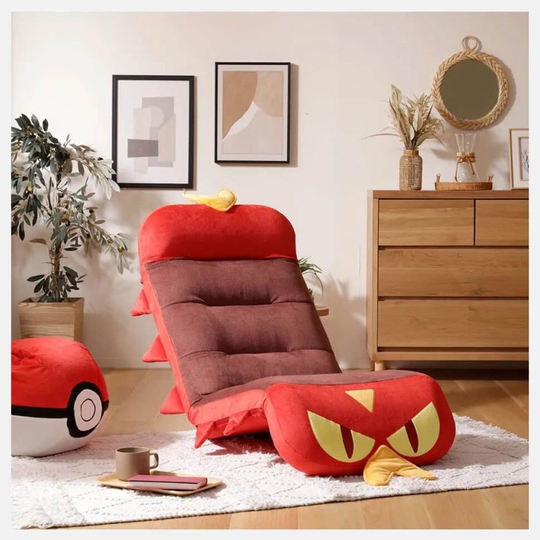 Peak Pokémon merch: a Sizzlipede chair is now available in Japan ...