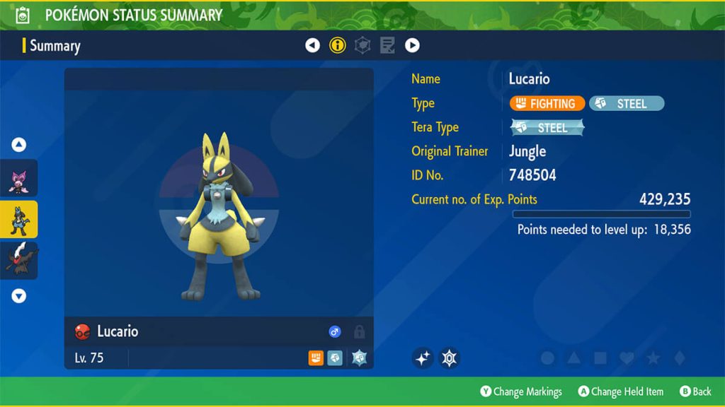 Get a Shiny Lucario in Pokémon Scarlet & Violet with this Mystery