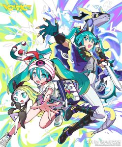 All Hatsune Miku Pokémon art and music videos from Project Voltage collab