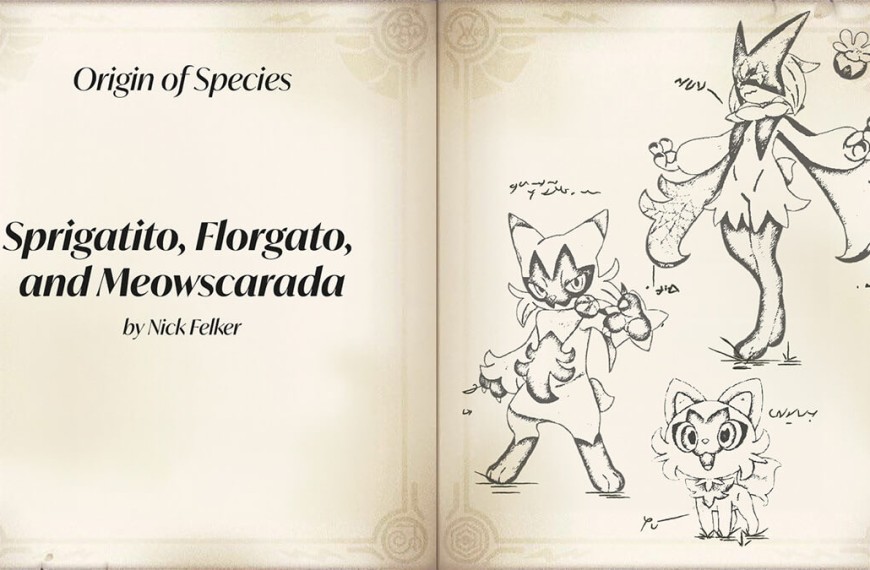 Sprigatito, Florgato, and Meowscarada | Origin of Species