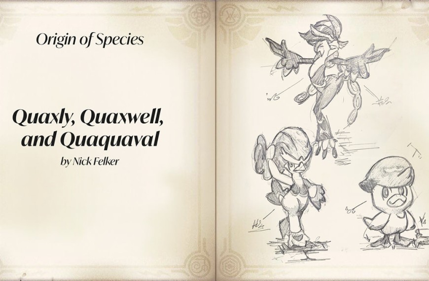 Quaxly, Quaxwell, and Quaquaval | Origin of Species