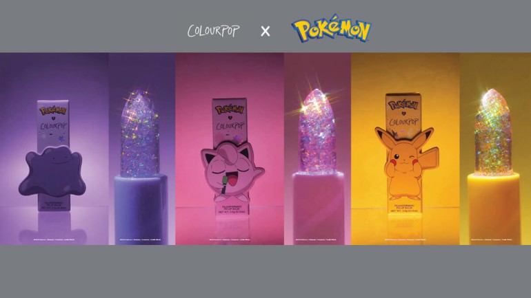 ColourPop announces Pokémon makeup collab