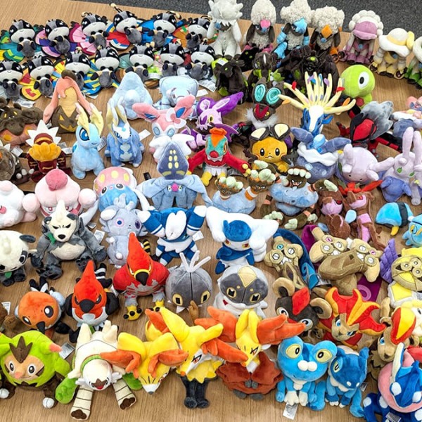 Pokémon Sitting Cuties plushies for Gen VI revealed