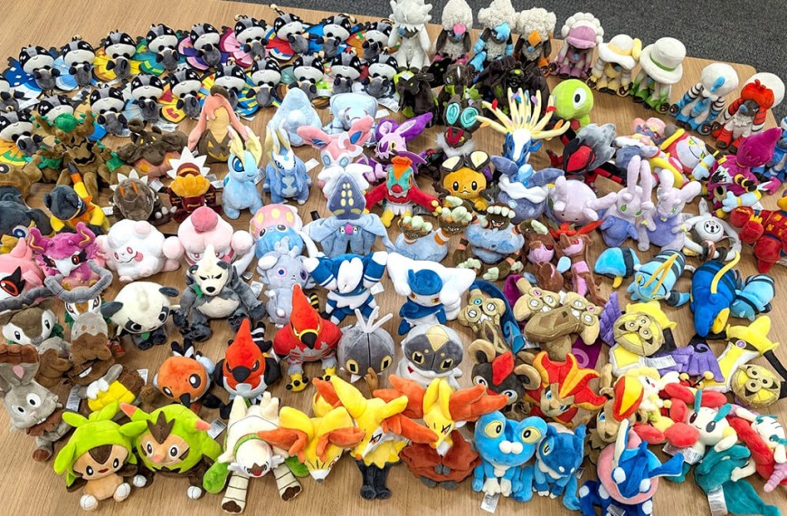 Pokémon Sitting Cuties plushies for Gen VI revealed