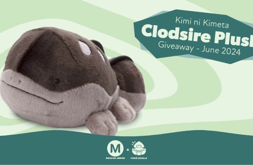 June Giveaway: Win a Clodsire plushie!