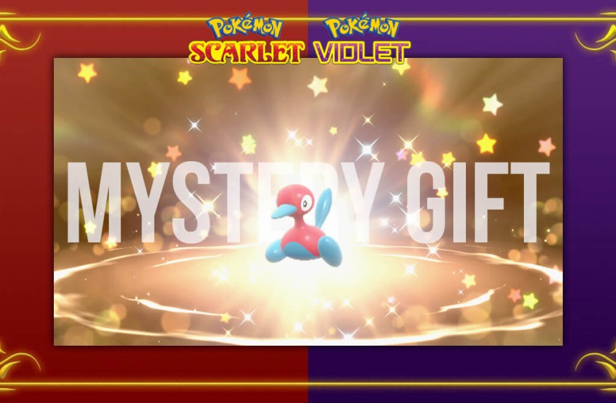 Porygon2 Mystery Gift code now available for Pokémon Scarlet & Violet