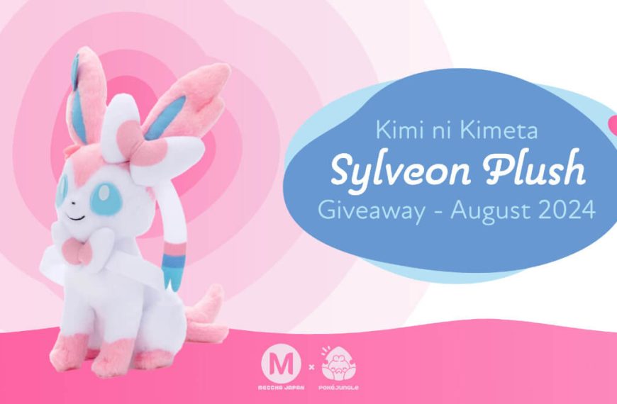 August Giveaway: Win a Sylveon plushie from Japan!