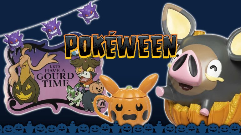 Pokéween goods are here! Halloween merch added to the Pokémon Center