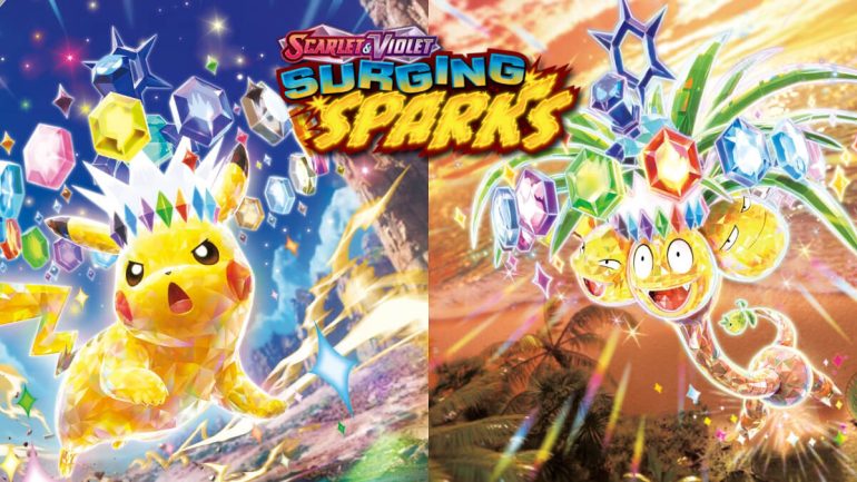 Scarlet & Violet—Surging Sparks expansion announced for Pokémon TCG