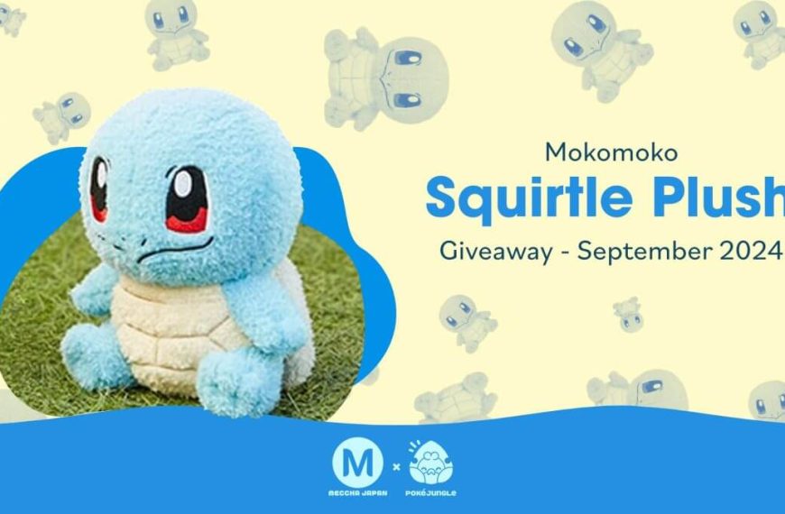 September Giveaway: Win a Moko Moko Squirtle plushie!