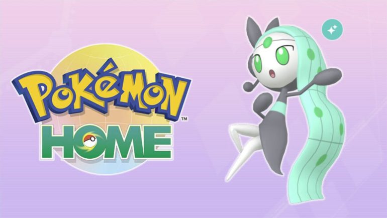 Shiny Meloetta available for first time in new Pokémon HOME distribution