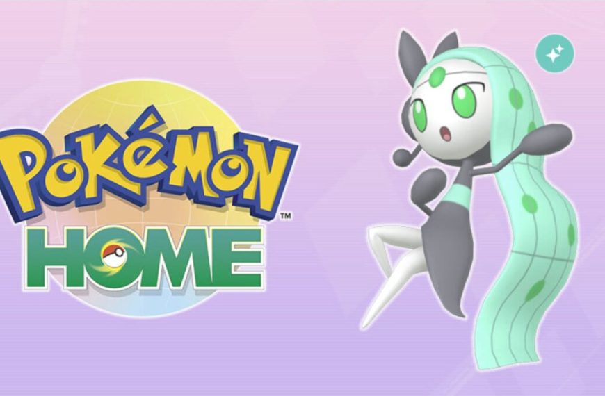 Shiny Meloetta available for first time in new Pokémon HOME distribution