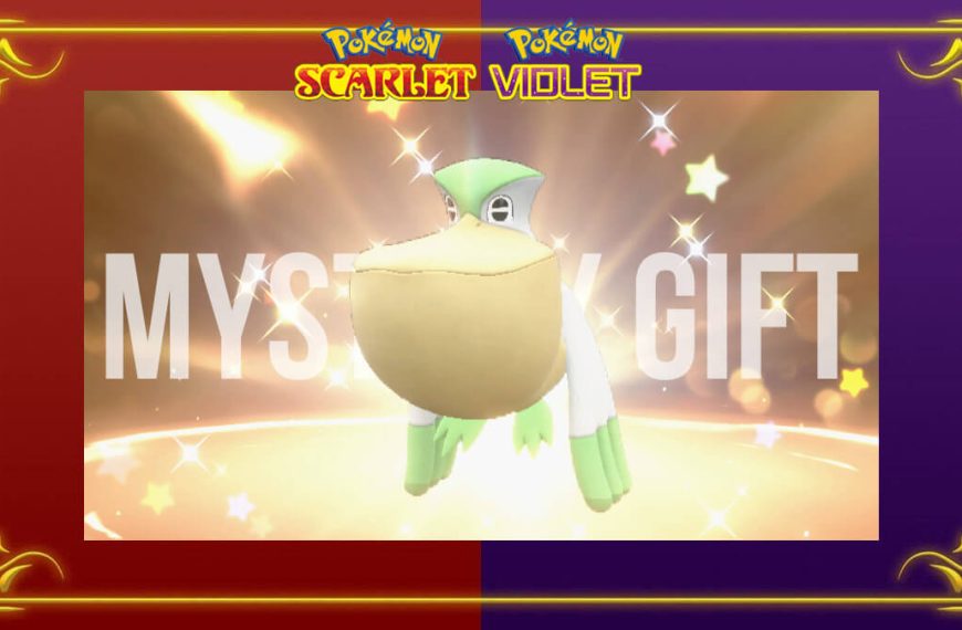 Receive a Shiny Pelipper Mystery Gift in Scarlet & Violet