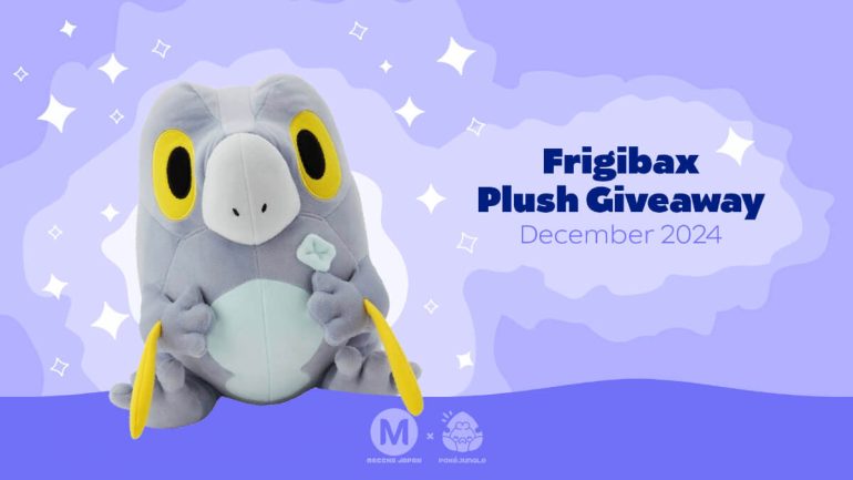December Giveaway: Win a Frigibax plushie from Japan!