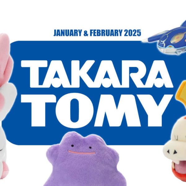 Japanese Pokémon merchandise releases from Takara Tomy for January and February 2025