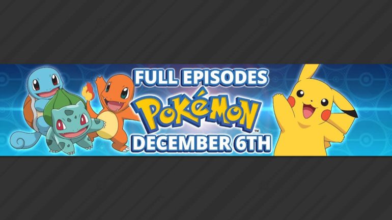 Pokémon TV YouTube channel to post anime episodes, clips & more soon