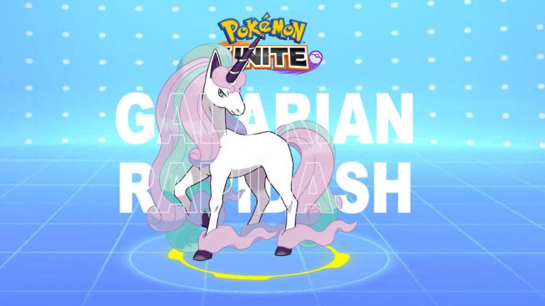 Galarian Rapidash gallops into Pokémon UNITE in January