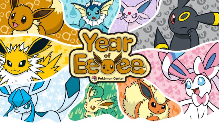 Pokémon Center announces the Year Of Eevee, previews new figures