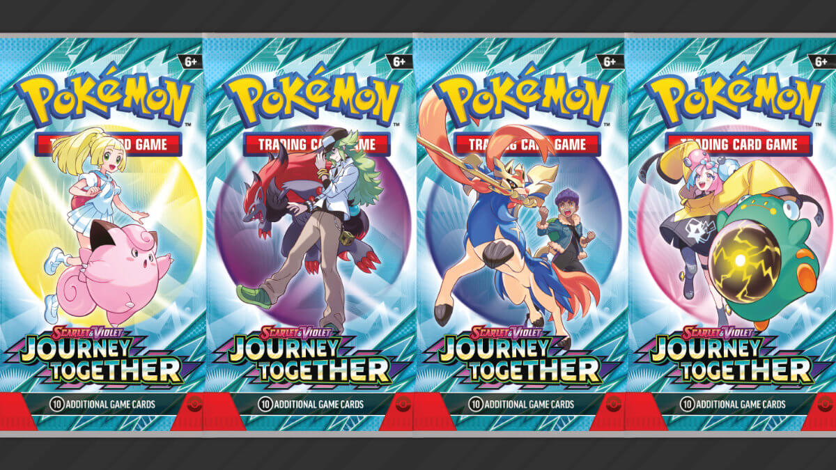 Scarlet & Violet—journey Together Pokémon Tcg Expansion Revealed 