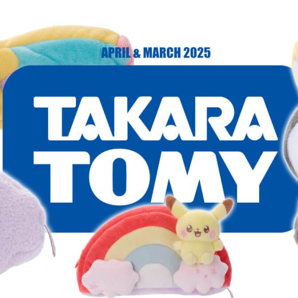 More March and April Pokémon merch from Takara Tomy