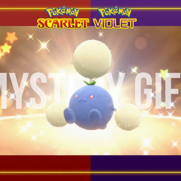 Players have a limited time to get a Jumpluff Mystery Gift in Pokémon Scarlet & Violet