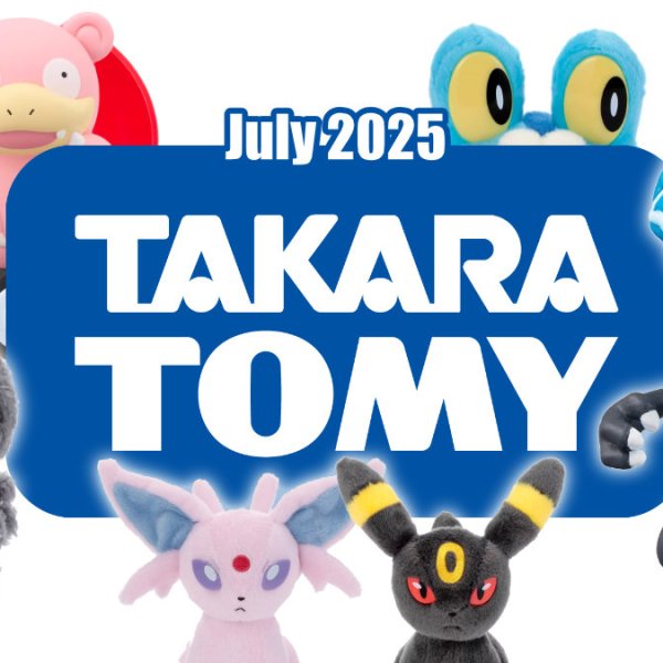 Takara Tomy Pokémon merchandise releasing in July 2025