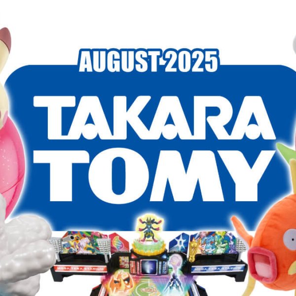 New Pokémon merchandise from Takara Tomy coming in August 2025