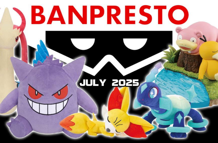 Banpresto Pokémon releases for July 2025