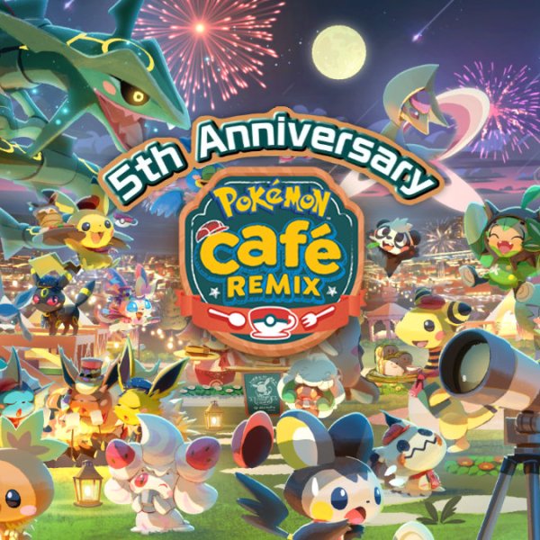 Pokémon Café ReMix celebrates 5th anniversary with café customization, Rayquaza & more!