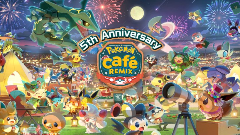 Pokémon Café ReMix celebrates 5th anniversary with café customization, Rayquaza & more!