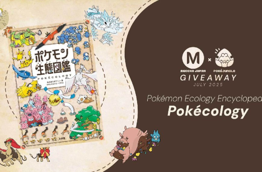 July Giveaway: A Pokécology book from Japan!