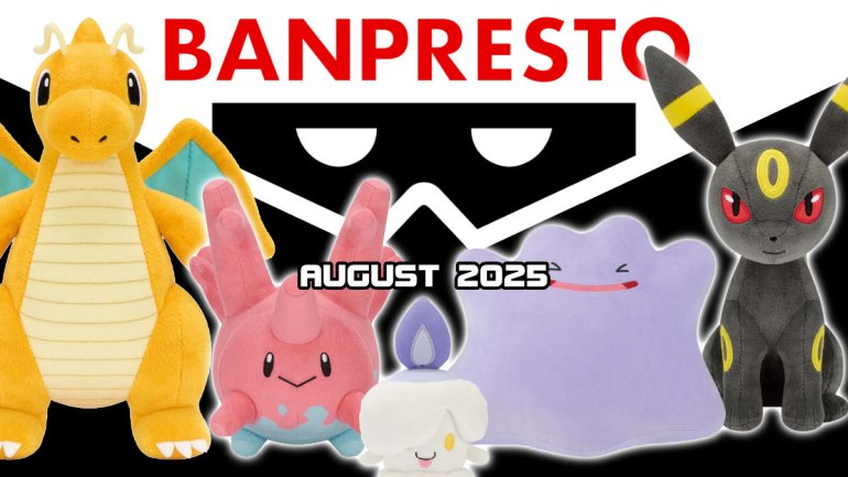 Banpresto Pokémon releases for August 2025