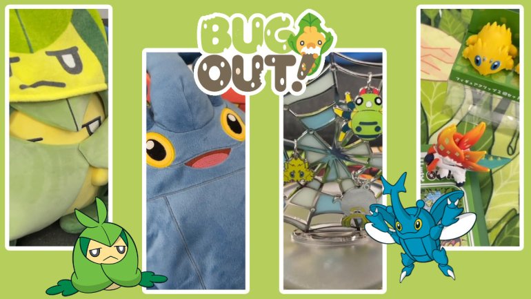Bug Out! Pokémon merchandise unboxing