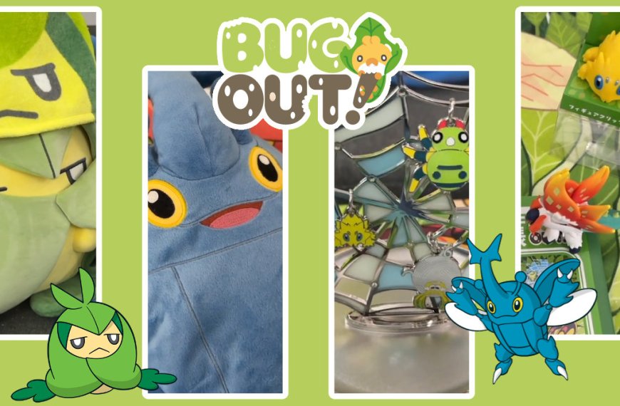 Bug Out! Pokémon merchandise unboxing