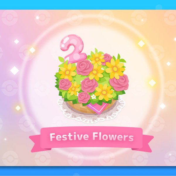 Festive Flowers and more arrive for Pokémon Sleep’s 2nd anniversary