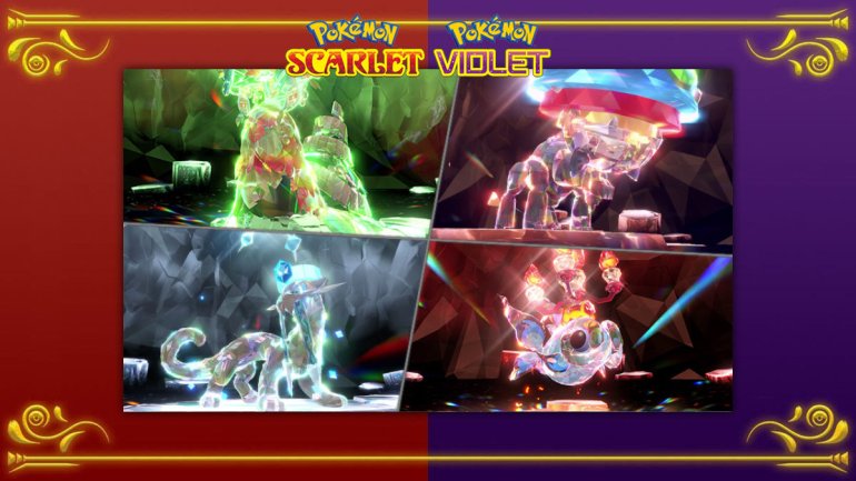 Shiny Treasures of Ruin in Tera Raids and a new Mass Outbreak are coming to Scarlet and Violet