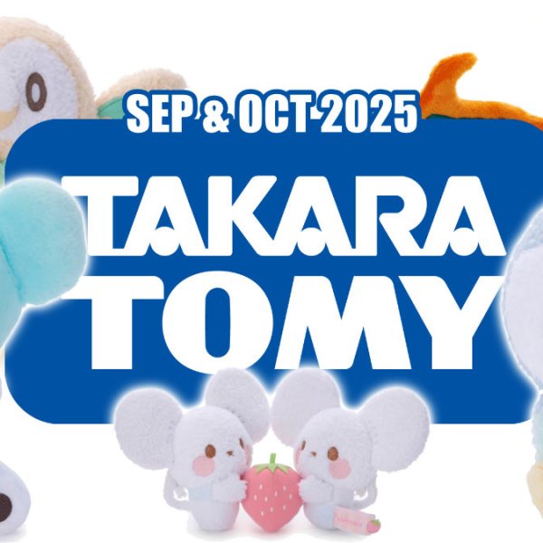 Pokémon merch from Takara Tomy coming in September & October 2025 (Upd)